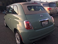Key #4 Fiat 500C Pop Convertible 2D Key #4 Fiat 500C Pop Convertible 2D