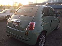 Key #4 Fiat 500C Pop Convertible 2D Key #4 Fiat 500C Pop Convertible 2D