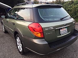 Key #4 Subaru Outback 2.5i Wagon 4D Key #4 Subaru Outback 2.5i Wagon 4D