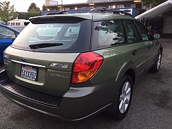 Key #4 Subaru Outback 2.5i Wagon 4D Key #4 Subaru Outback 2.5i Wagon 4D