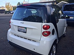 Key #4 Smart fortwo Passion Hatchback Coupe 2D Key #4 Smart fortwo Passion Hatchback Coupe 2D